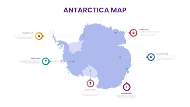 A map highlighting the Arctic region, with dotted lines indicating potential shipping routes and resource extraction zones. Include key locations such as Greenland, Alaska, and the North Pole.