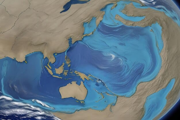 A map depicting the South China Sea with the 