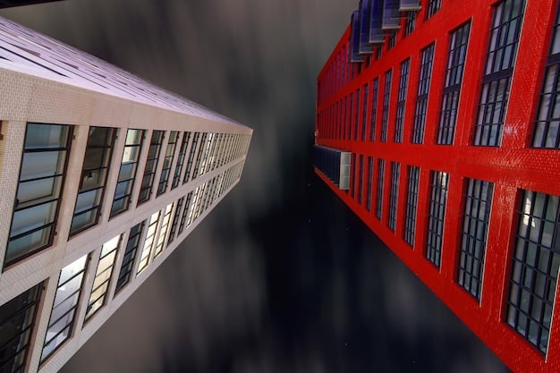 A split image showcasing two contrasting infrastructure projects: on one side, a successful project with visible community benefits, and on the other side, a stalled or failed project due to corruption or mismanagement.